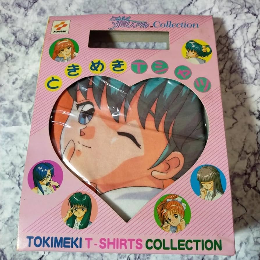未使用品★ときめきメモリアル『館林見晴 ときめきＴシャツ コレクション』 ときめきメモリアル 館林見晴 Tシャツ コナミ ときメモ 90s